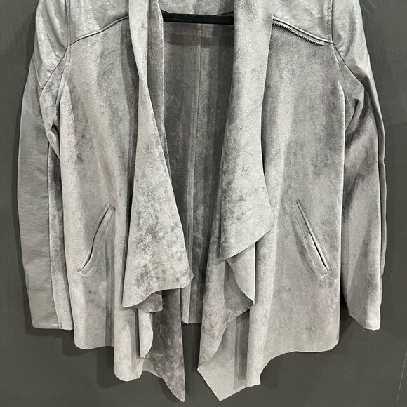COPY - NWT Anthropologie blanknyc Draped Velour Jacket size S - Picture 2 of 3